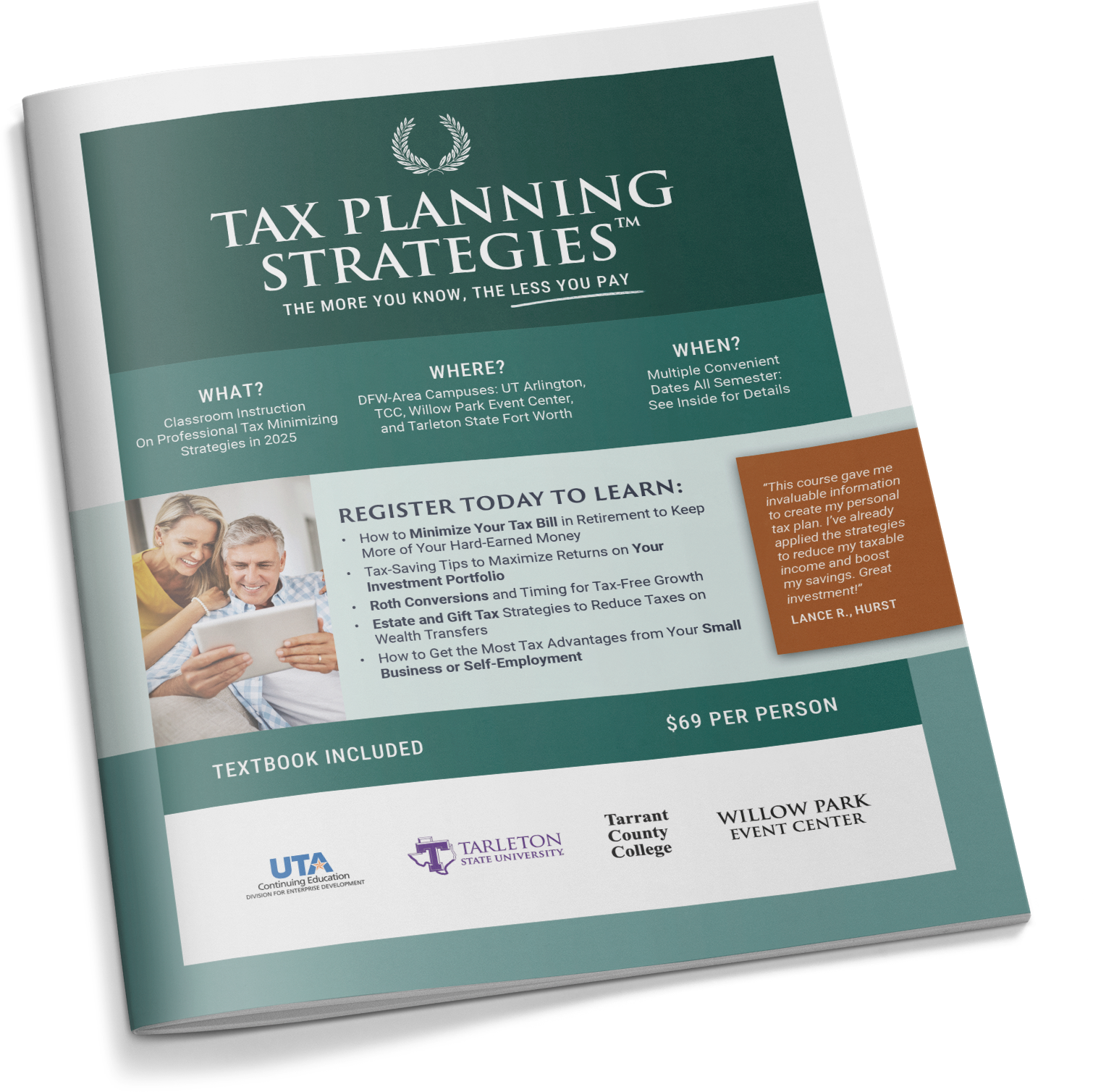 Tax Planning Strategies™ Course Catalog - Strittmatter Wealth Management Group