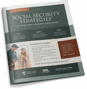 Social Security Strategies Official Course Catalog
