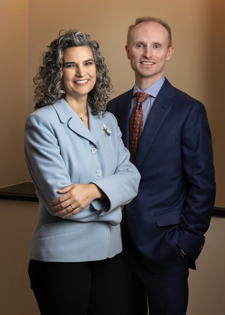 Kelly and Josh in the Office