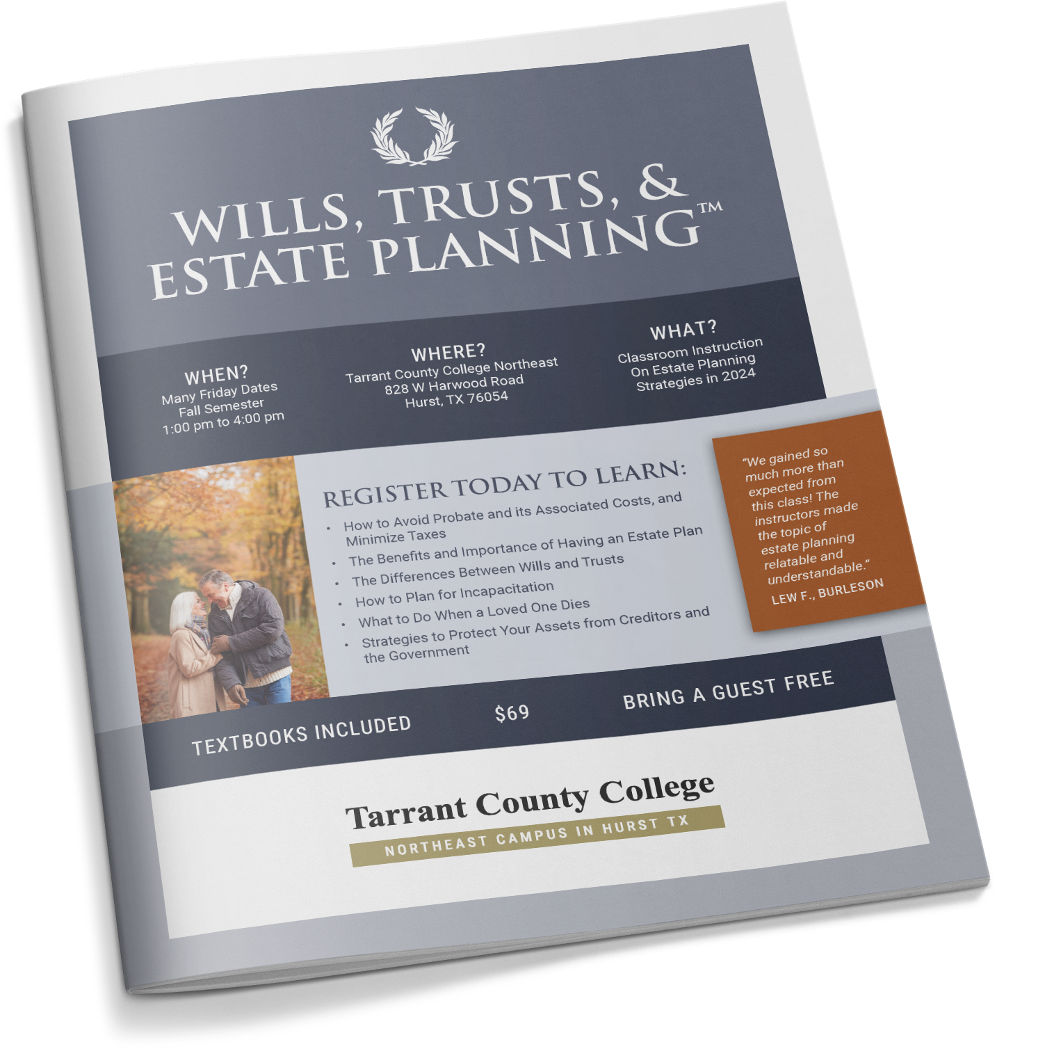 Wills, Trusts, & Estate Planning Class Tarrant County College Northeast