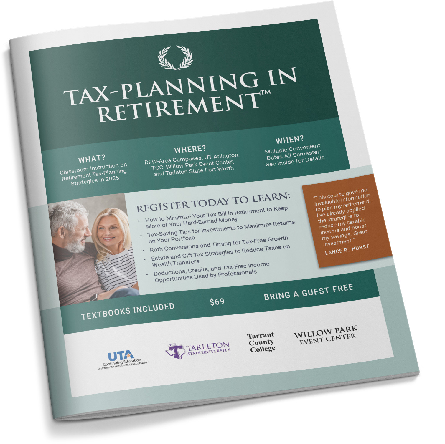 Tax-Planning in Retirement Course Catalog - Strittmatter Wealth Management Group