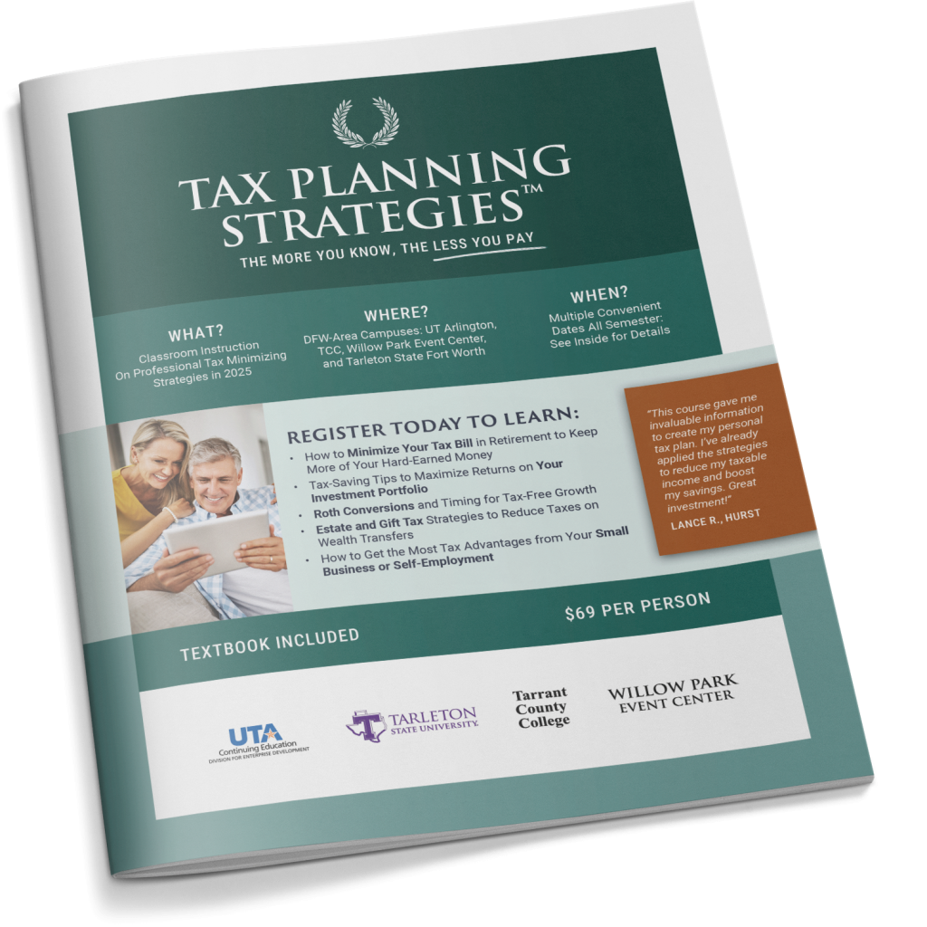 Tax Planning Strategies™ Course Catalog - Strittmatter Wealth Management Group