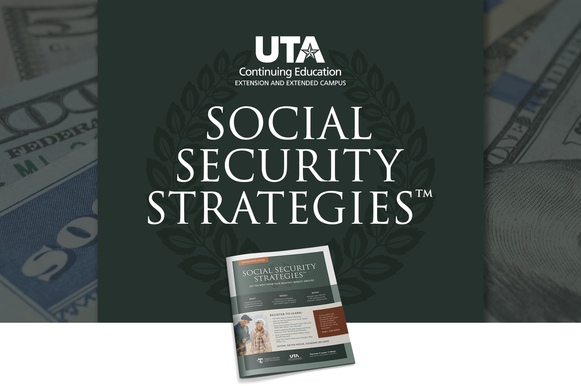 Social Security Strategies™ Financial Education Course at University of Texas at Arlington