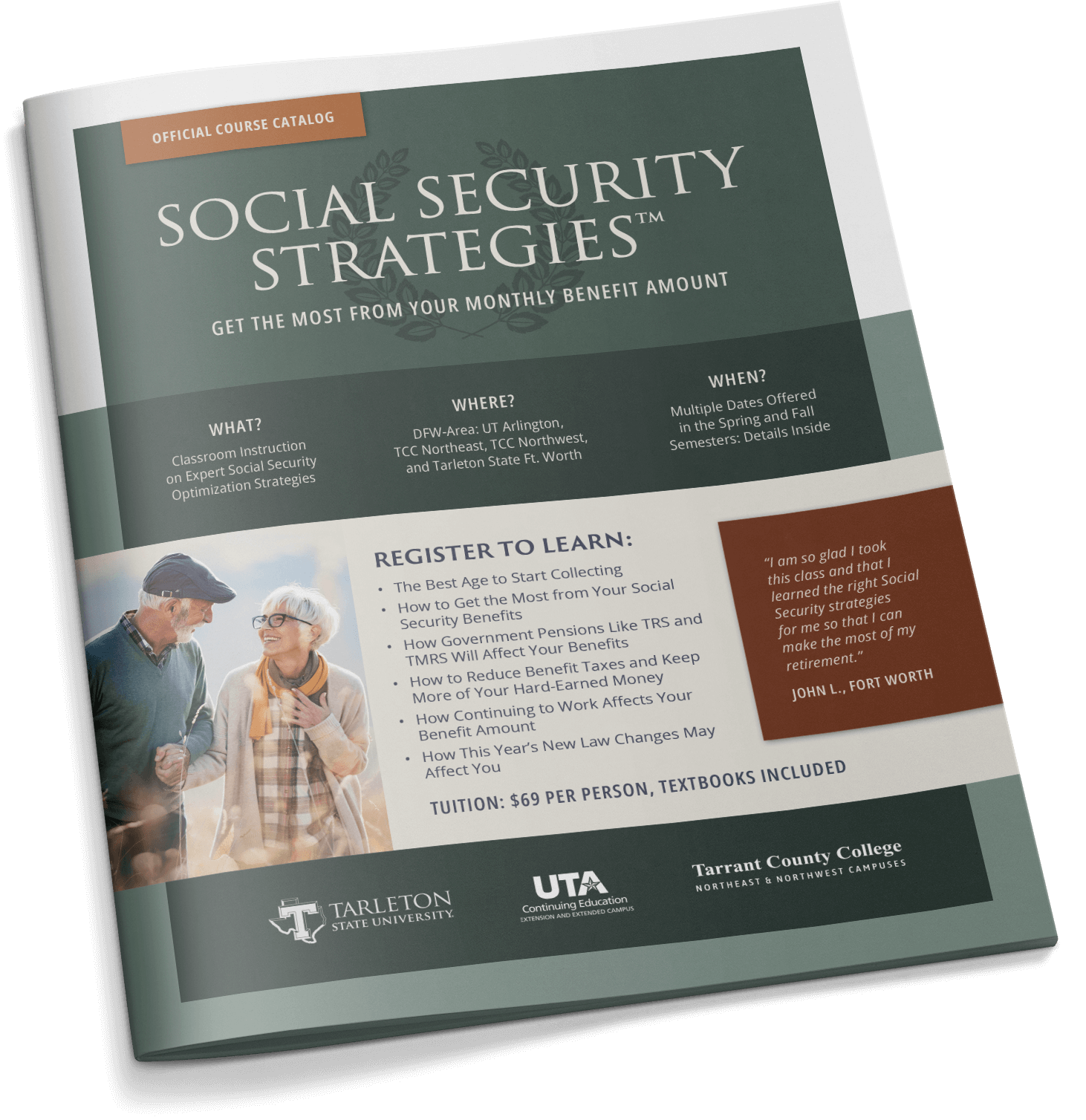 Social Security Strategies Official Course Catalog