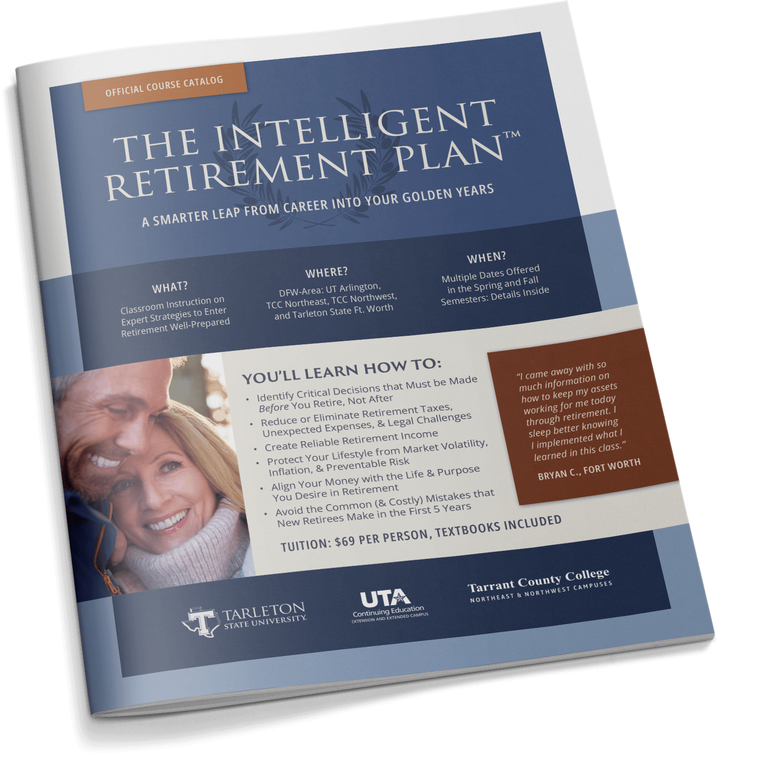 The Intelligent Retirement Plan™ Official Course Catalog: Financial Education Class for Adults
